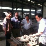 customers visit Shuanglong Machinery 1