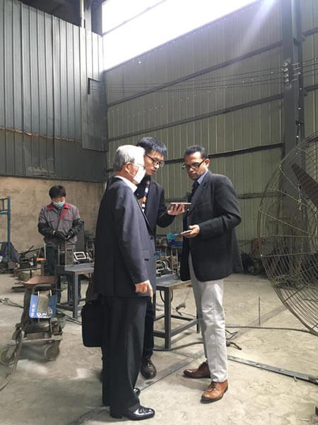 customers visit Shuanglong Machinery 10